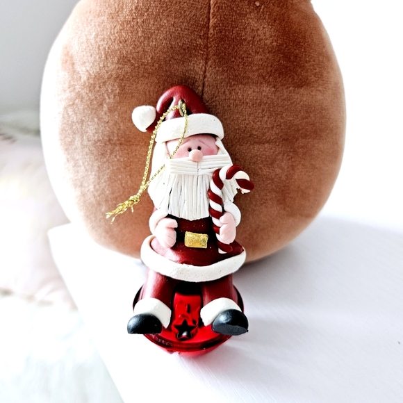 Vintage Santa Ornament - Picture 1 of 12